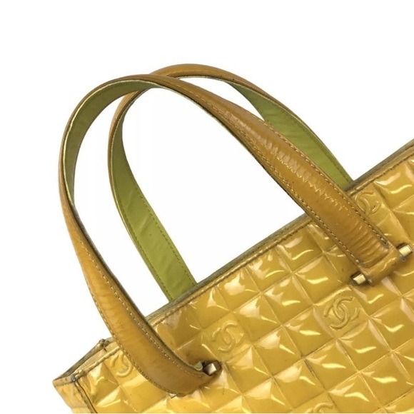 4500$ Chanel chocolate Bar Black Patent Leather Calf Skin - Picture 4 of 9